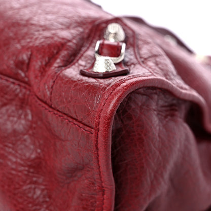 Balenciaga Agneau Giant 12 Silver Hardware City Rouge Cerise 9 of 16