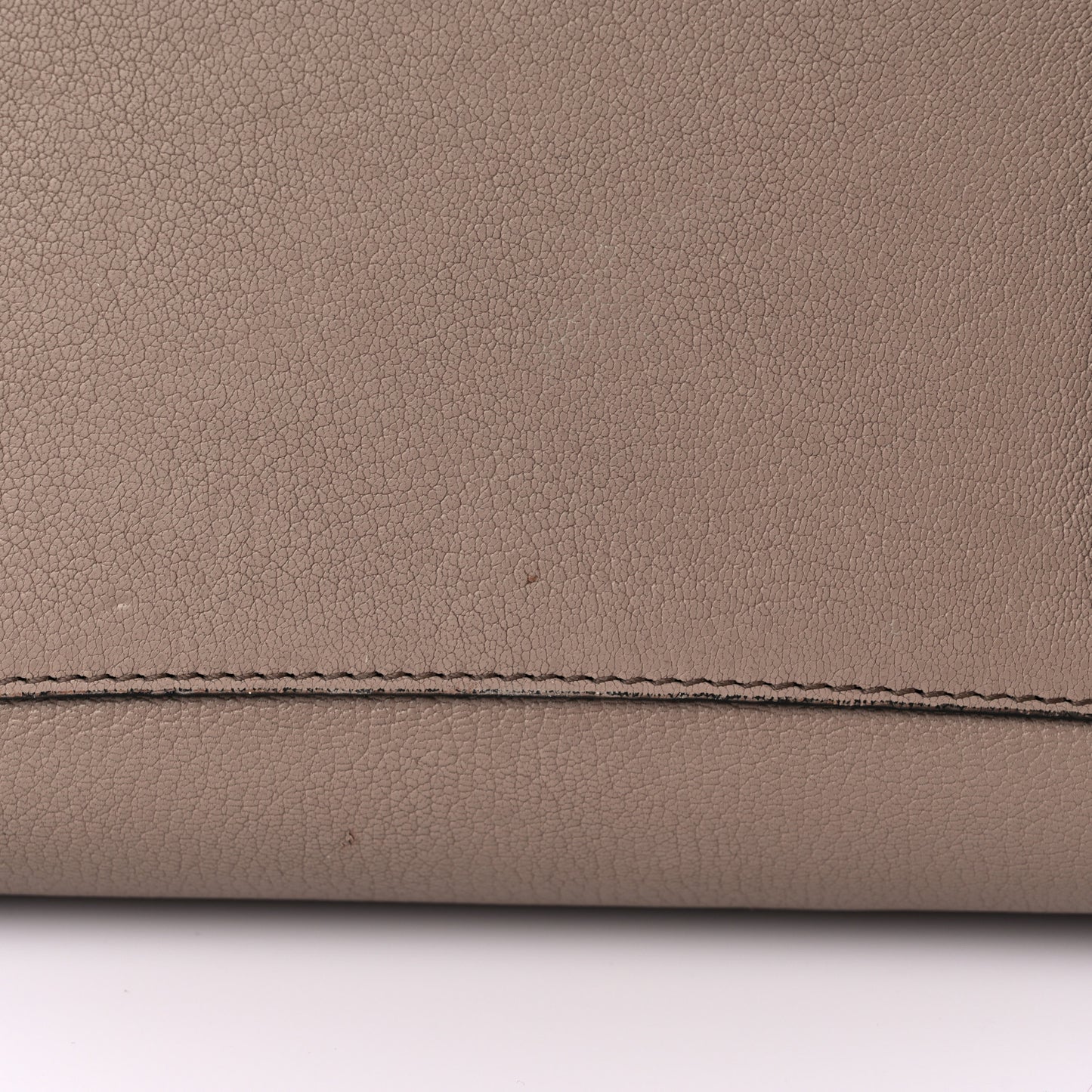 Sugar Goatskin Small Tri-Color Antigona Linen