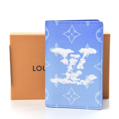 Louis Vuitton Monogram Clouds Pocket Organizer Blue 10 of 10