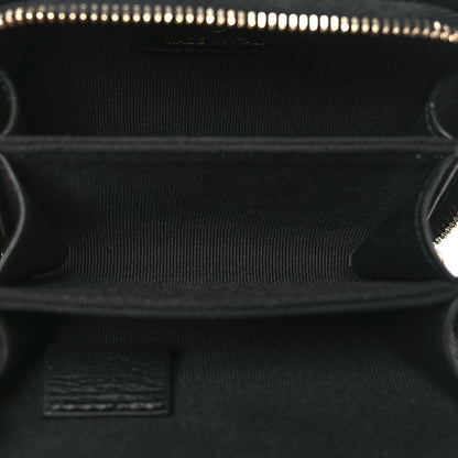 Chanel Lambskin Quilted Mini Lacquered Chain Clutch Black 5 of 11