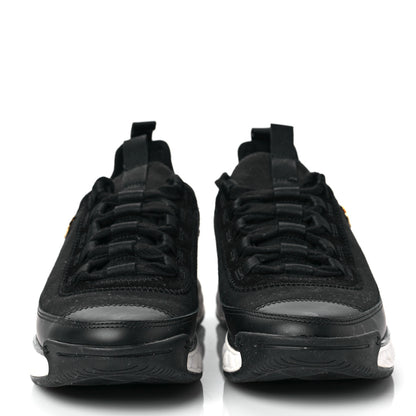 Chanel Velvet Calfskin Mixed Fibers CC Sneakers 38 Black 2 of 8