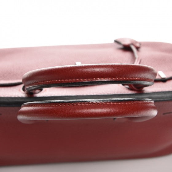 Hermes Taurillon Clemence Birkin 30 Rouge H 23 of 27