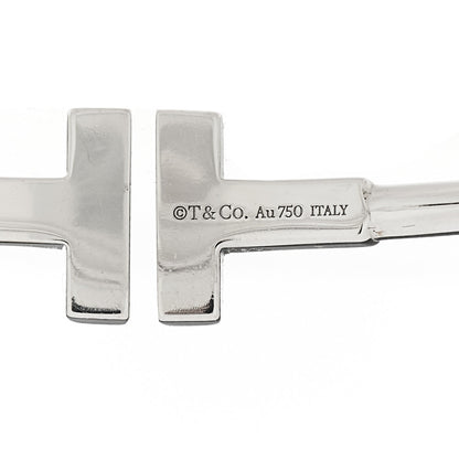 Tiffany 18K White Gold T Wire Bracelet 3 of 3