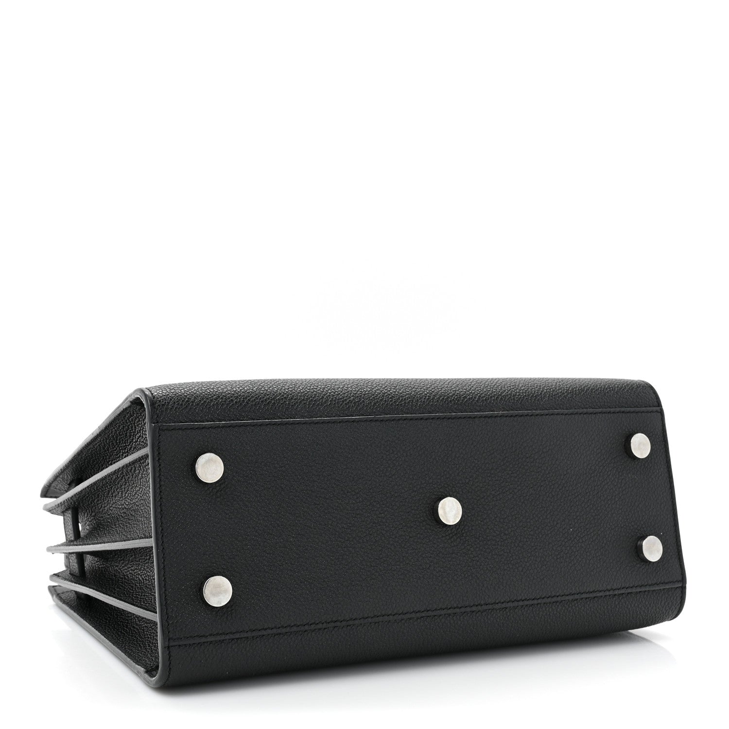 Saint Laurent SAINT LAURENT Grained Calfskin Baby Sac De Jour Black 4 of 19