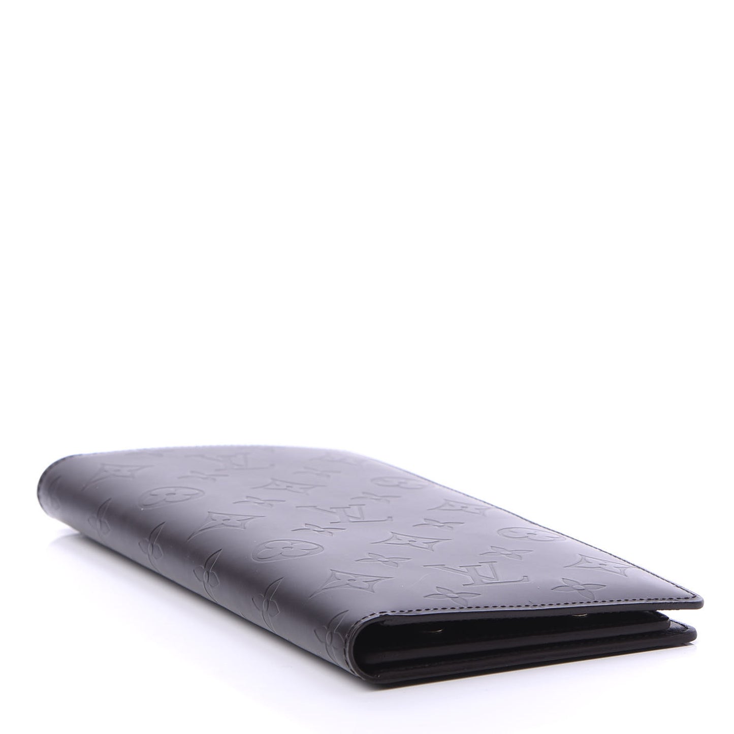 Monogram Glace Portefeuille Double Wallet Cafe