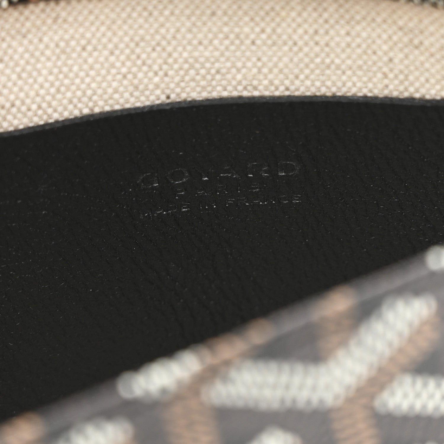 Goyard Goyardine Plumet Wallet Clutch Black 8 of 11