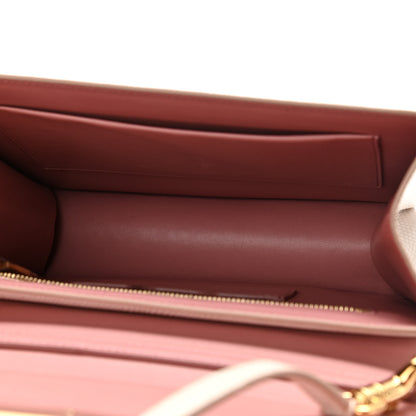 Dolce & Gabbana Iguana Calfskin Embossed Lucia Satchel Pink 5 of 10