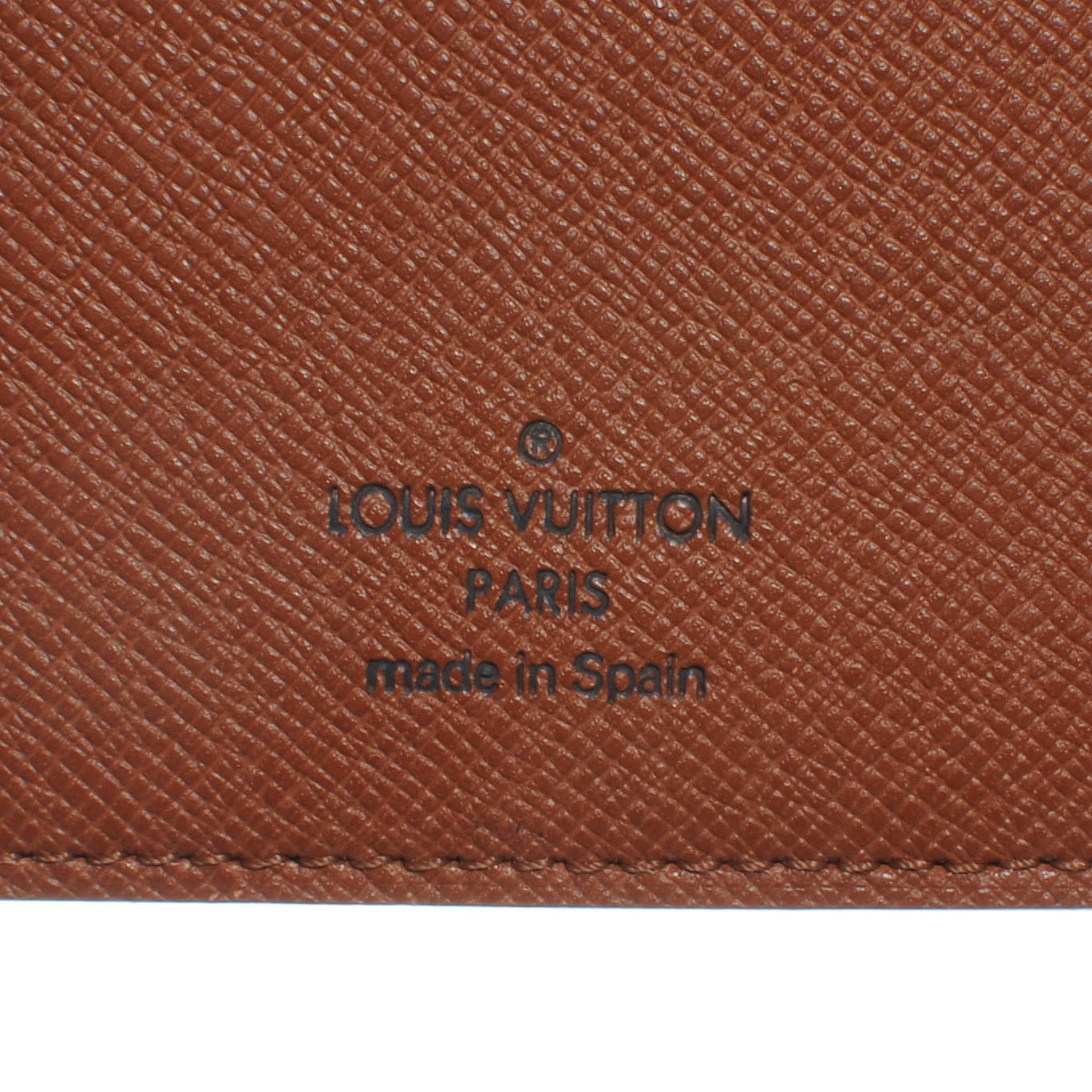 Monogram Passport Cover