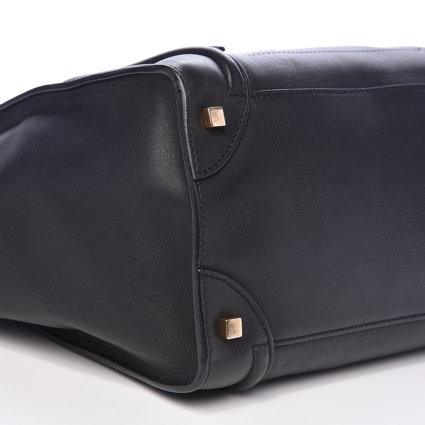 Smooth Calfskin Mini Luggage Black