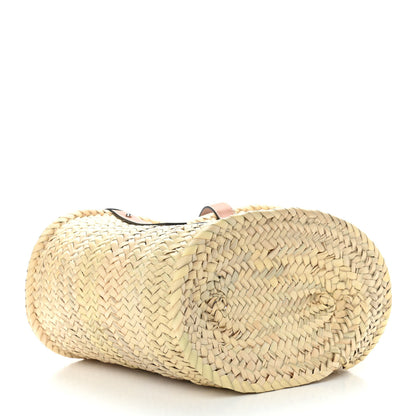 Loewe Raffia Basket Tote Bag Natural Tan 3 of 8