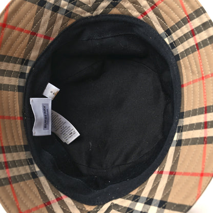 Burberry Technical Cotton Vintage Check Bucket Hat S Archive Beige 6 of 7