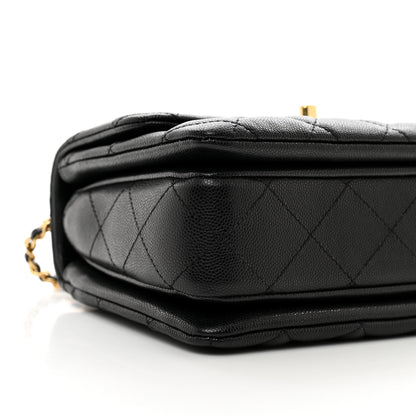 Chanel Caviar Quilted Coco First Flap Black 9 of 11