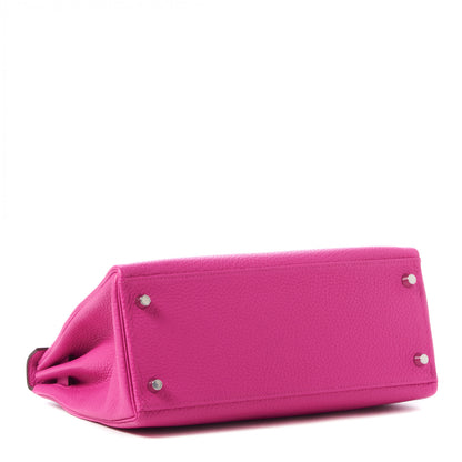 Hermes Taurillon Clemence Kelly Retourne 28 Magnolia 4 of 30