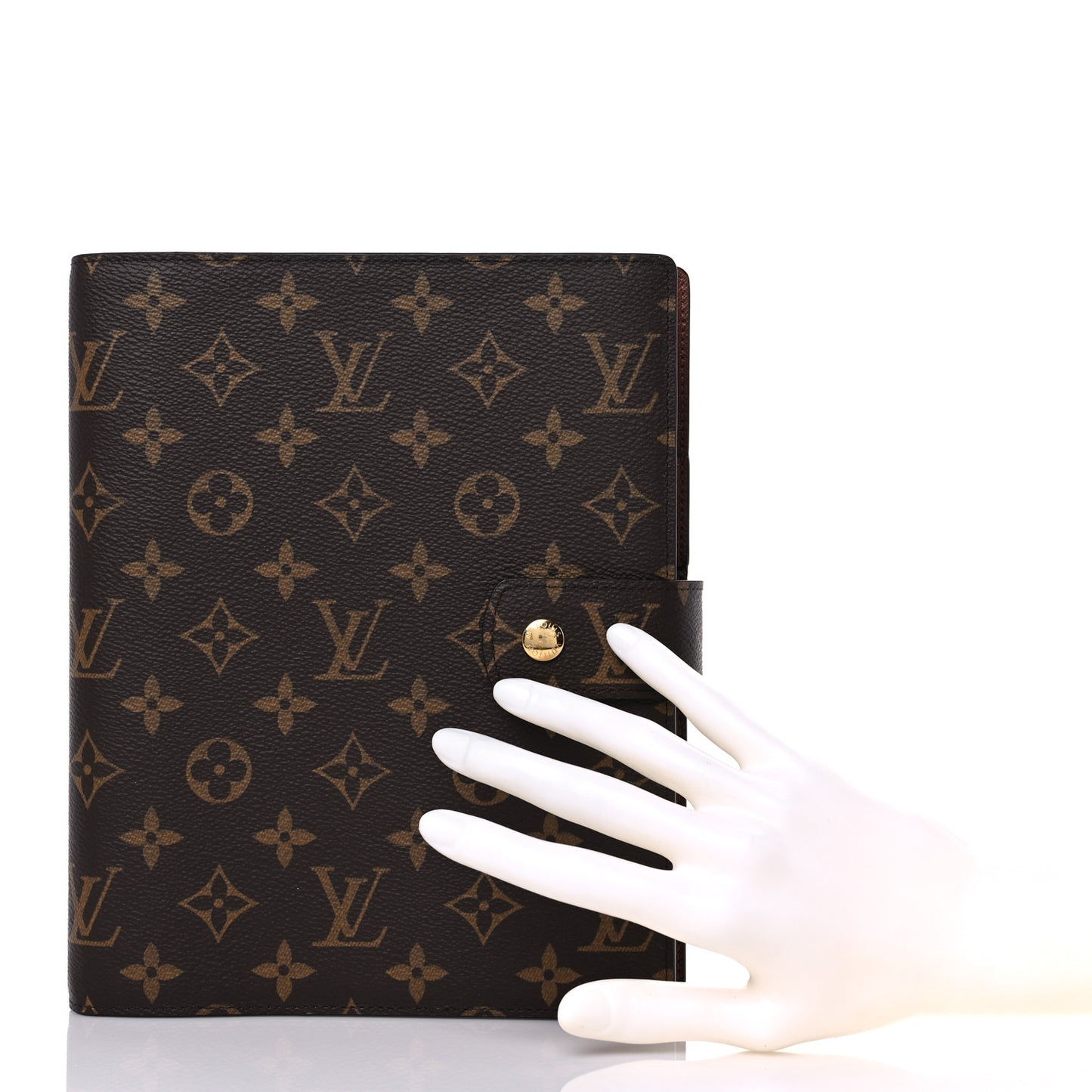 Monogram Large Ring Agenda Cover