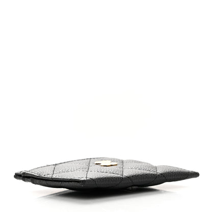 Chanel Caviar Quilted Card Holder Black 4 of 9