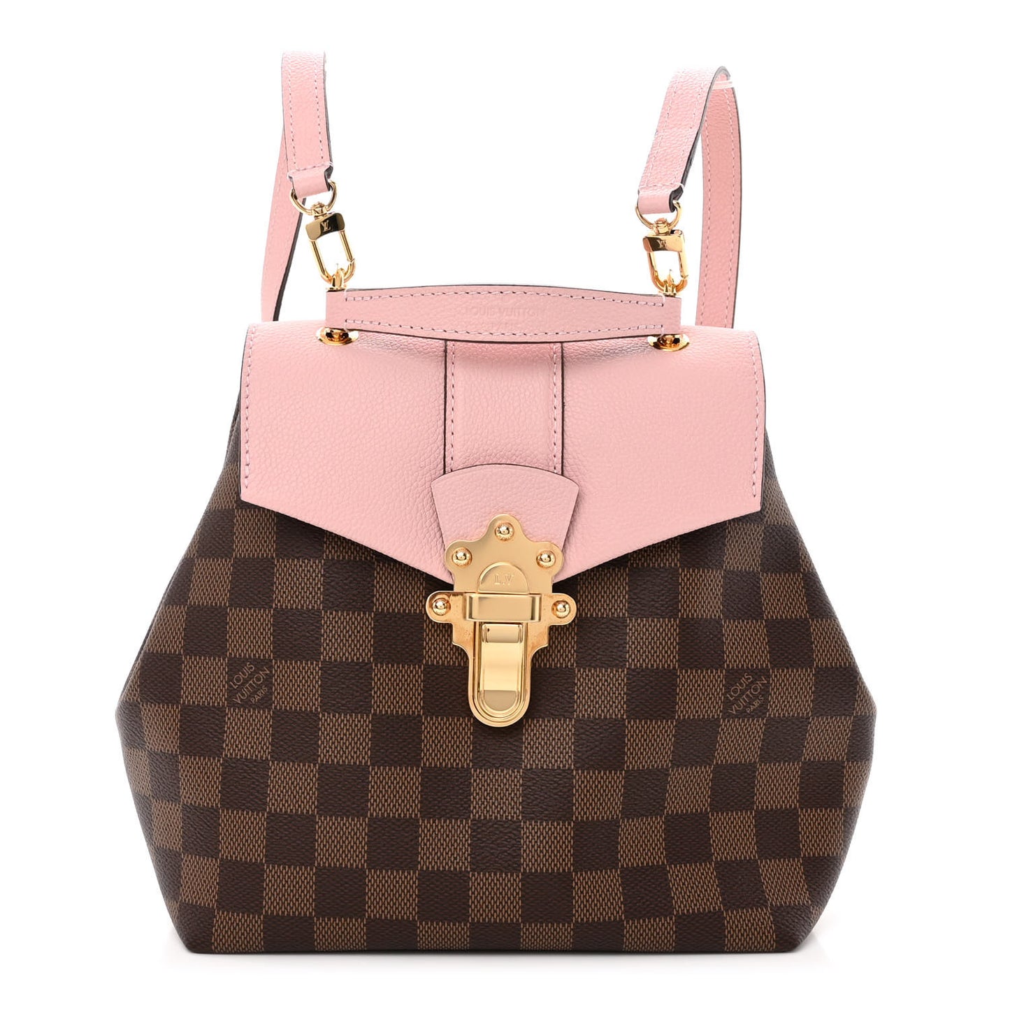 Damier Ebene Clapton Backpack Magnolia