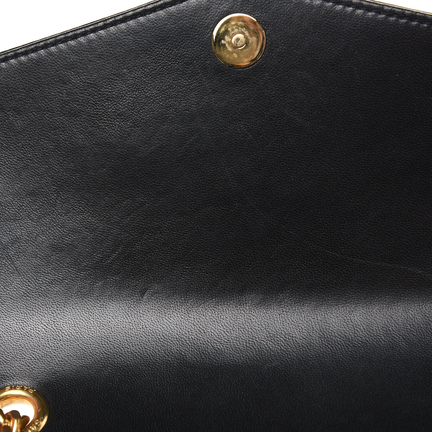 Saint Laurent Lambskin Matelasse Chevron Monogram Small Sulpice Bag Black 11 of 12