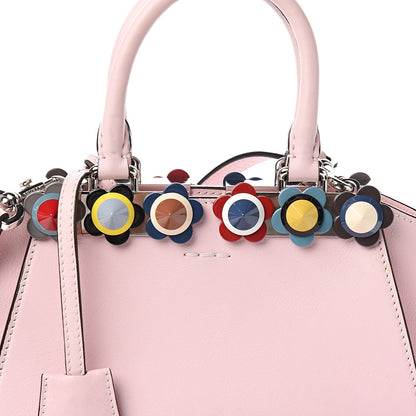 Fendi Vitello Dolce Plexiglass Flowerland Studded Mini 3Jours Tote Peonia Multicolor 10 of 10