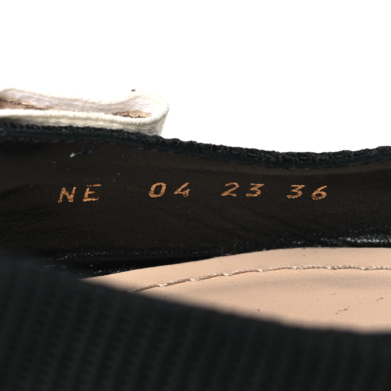 Christian Dior Technical Canvas Ribbon J'Adior Slingback Flats 36 Black 8 of 8