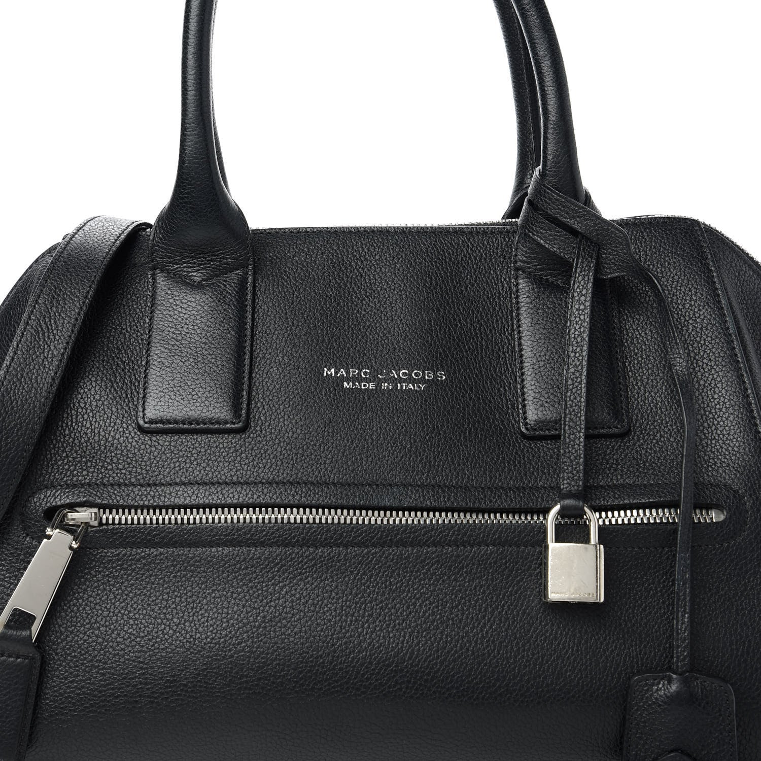 Marc Jacobs Textured Calfskin Small Incognito Satchel Black 11 of 11