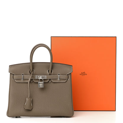 Hermes Togo Birkin 25 Etoupe 12 of 12