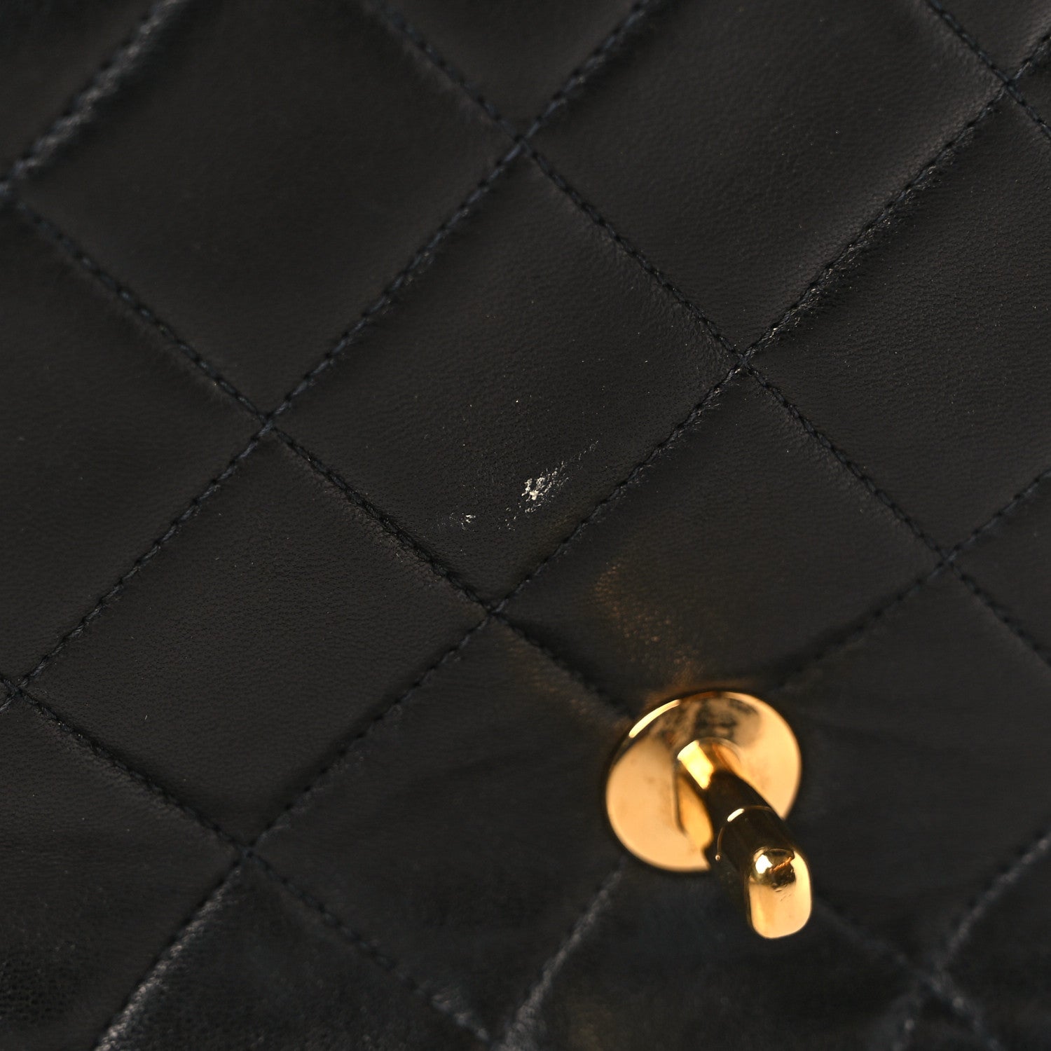 Chanel Lambskin Quilted Small Single Flap Black 11 of 11