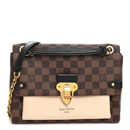Louis Vuitton Damier Ebene Vavin PM Creme 1 of 10