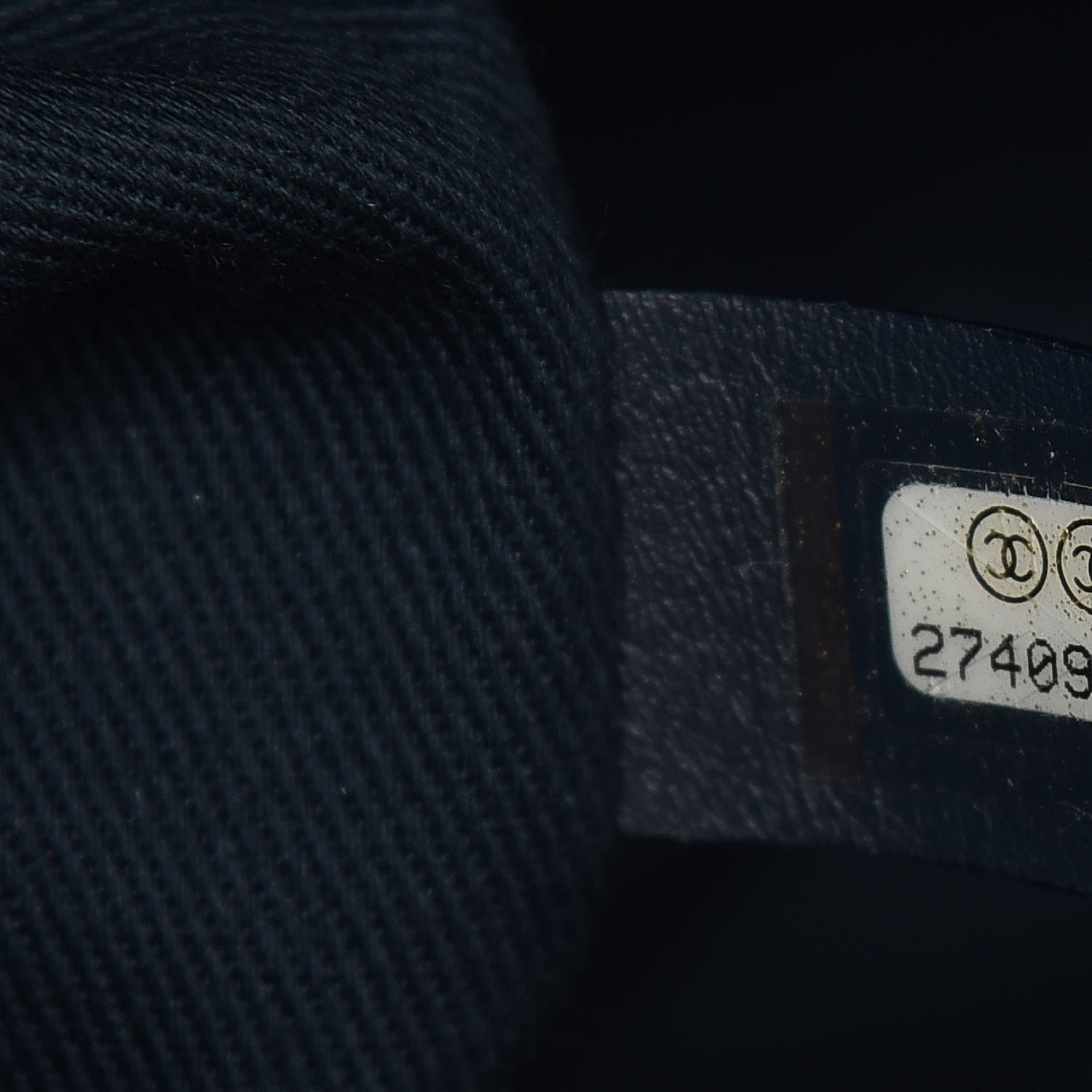 Chanel Canvas Extra Large Double Face Shopping Tote Navy 8 of 8