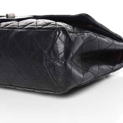 Chanel Aged Calfskin Quilted 2.55 Reissue 227 Flap Black 14 of 15