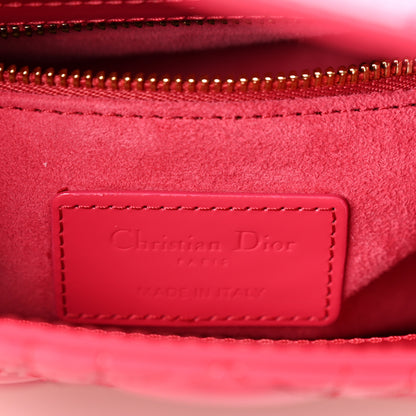Christian Dior Patent Cannage Mini Lady Dior Pink 6 of 10
