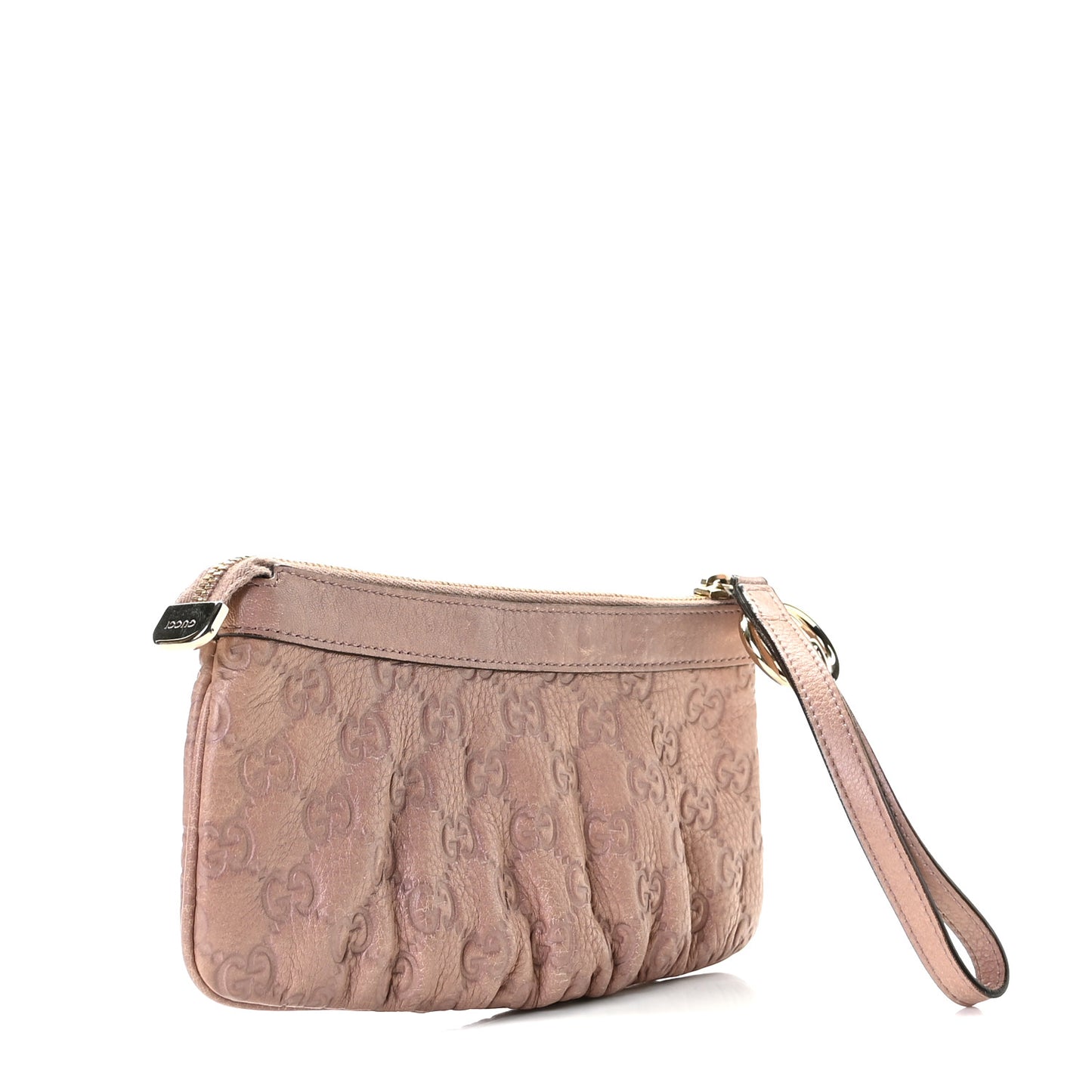 Guccissima New Britt Wristlet Light Pink