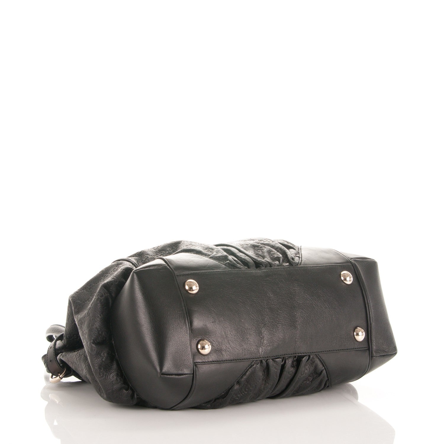 Gucci Guccissima Full Moon Tote Black 4 of 7