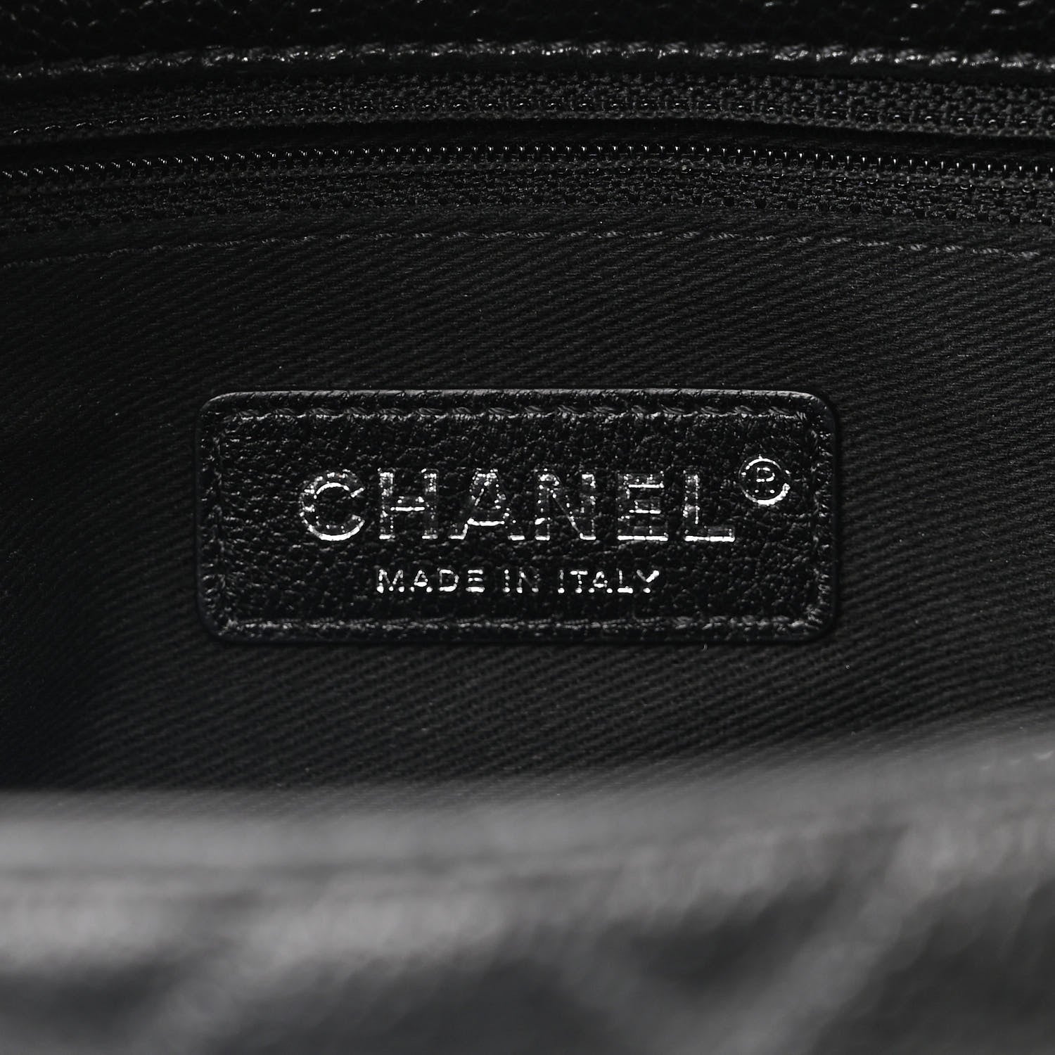 Chanel Caviar Quilted Medium Coco Handle Flap So Black 6 of 10