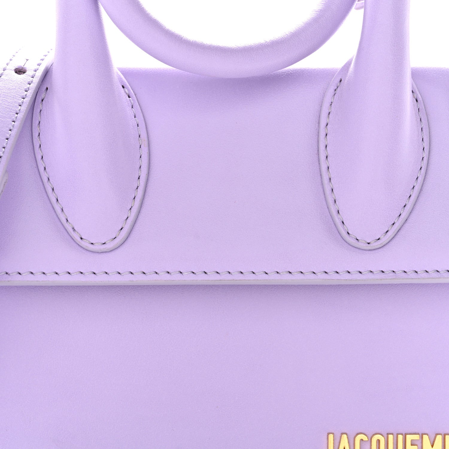 Jacquemus Smooth Calfskin Le Chiquito Noeud Lilac 7 of 13