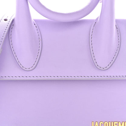Jacquemus Smooth Calfskin Le Chiquito Noeud Lilac 7 of 13