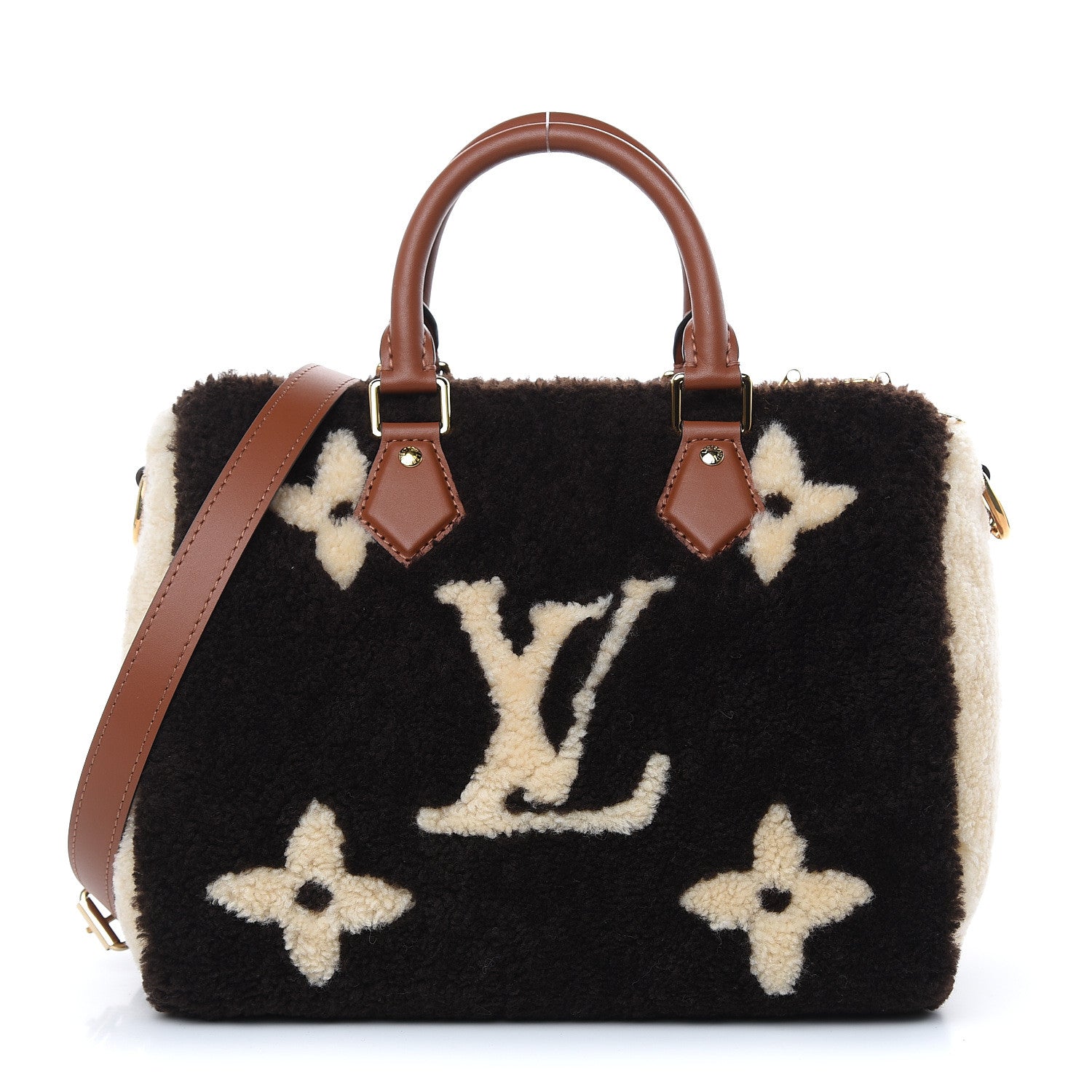 Louis Vuitton Monogram Teddy Speedy Bandouliere 25 1 of 7