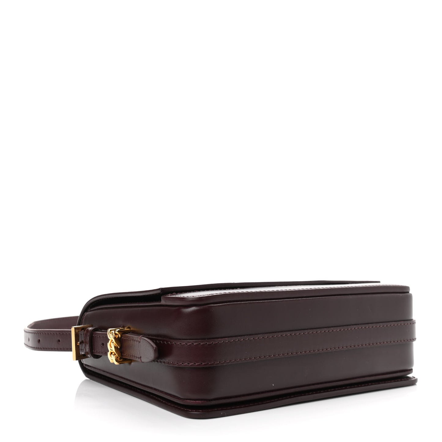 Smooth Calfskin Small Grace Bag Oxblood
