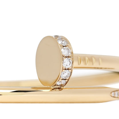 Cartier 18K Yellow Gold Diamond Juste Un Clou Bracelet 16 3 of 5