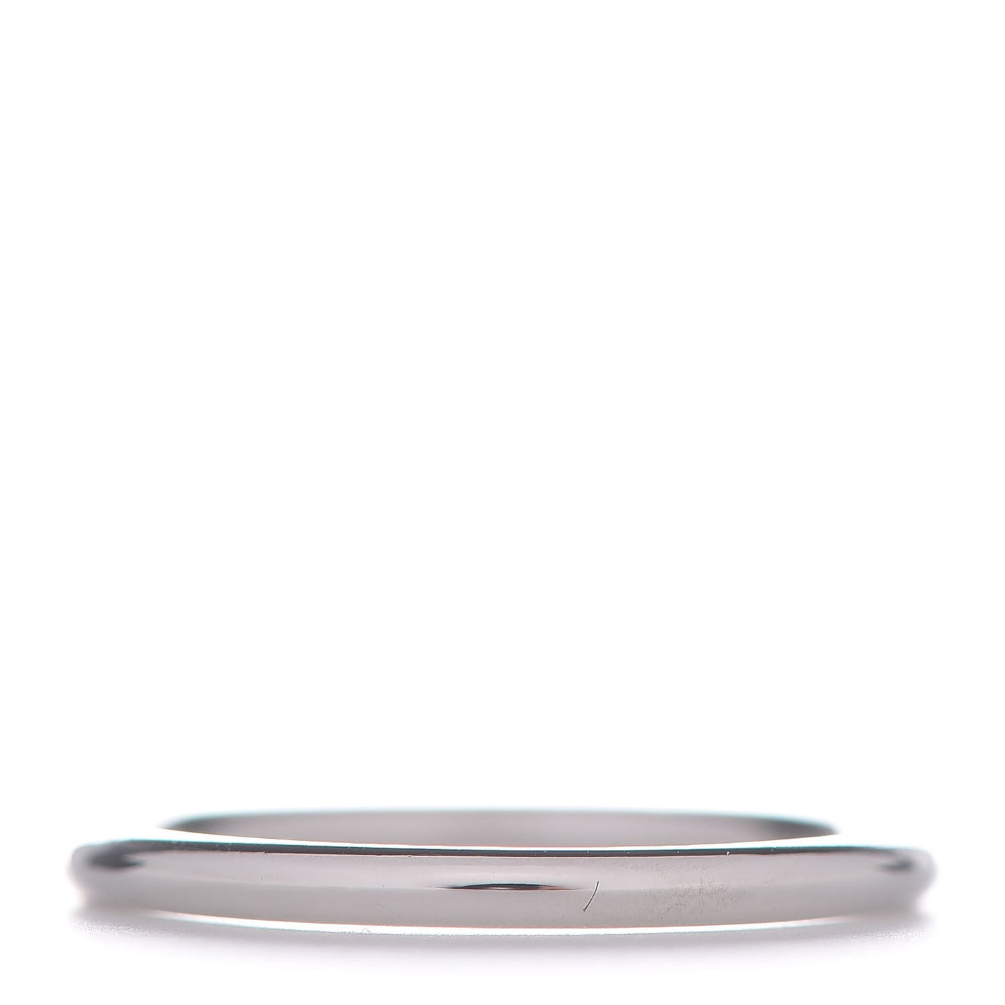 Platinum 1.7mm Wedding Band Ring 49 4.75