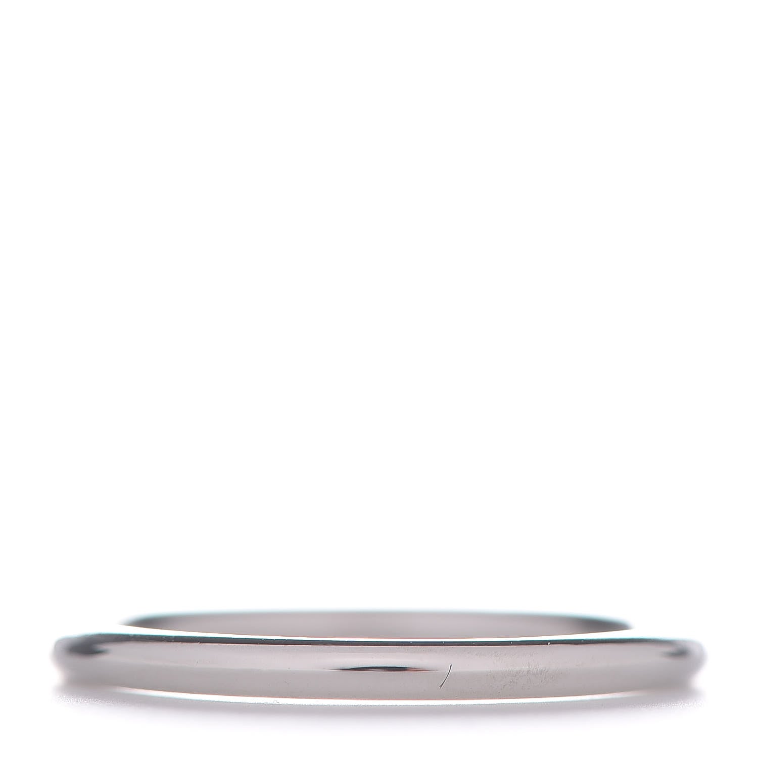 Tiffany Platinum 1.7mm Wedding Band Ring 49 4.75 3 of 4