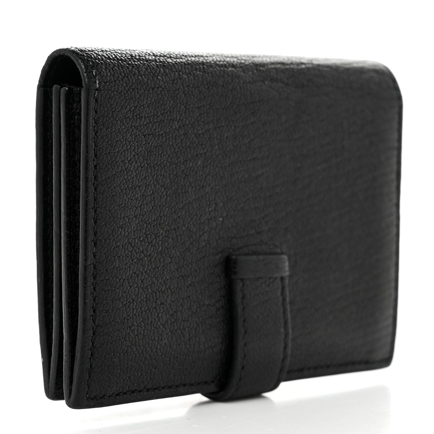 Chevre Mysore Bearn Card Holder Wallet Black