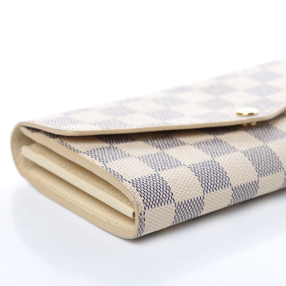 Louis Vuitton Damier Azur Sarah Wallet NM 8 of 10