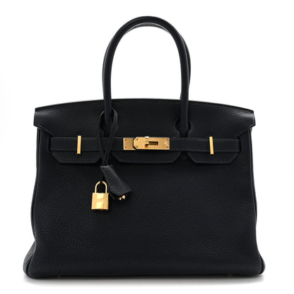 Hermes Togo Birkin 30 Bleu Nuit 1 of 11