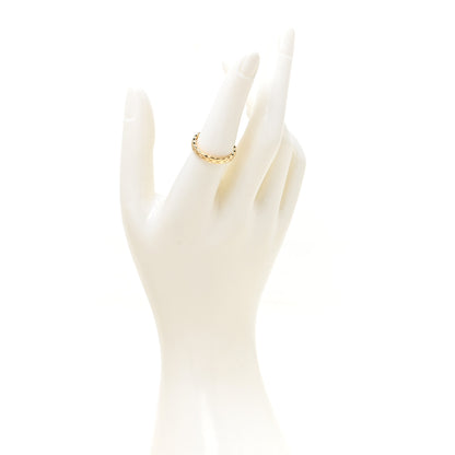 Chanel 18K Yellow Gold Mini Coco Crush Ring 55 7.25 2 of 5