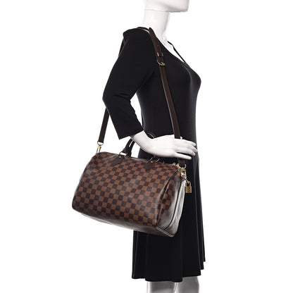Louis Vuitton Damier Ebene Speedy Bandouliere 30 2 of 11