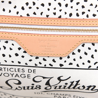 Louis Vuitton Monogram Kusama Waves Neverfull MM White 5 of 14