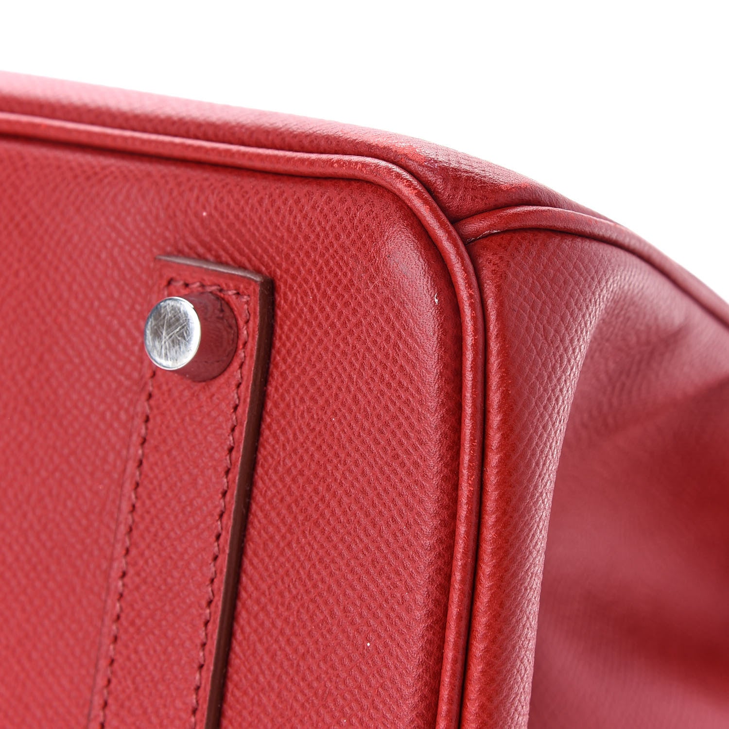 Hermes Epsom Birkin 35 Rouge Garance 10 of 15