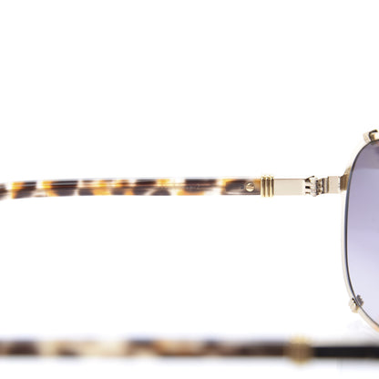 Christian Dior Chicago 2 Aviator Sunglasses Brown 5 of 7