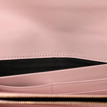 Fendi Nappa Matisse FF Embossed Continental Wallet Rosa Confetto 7 of 9