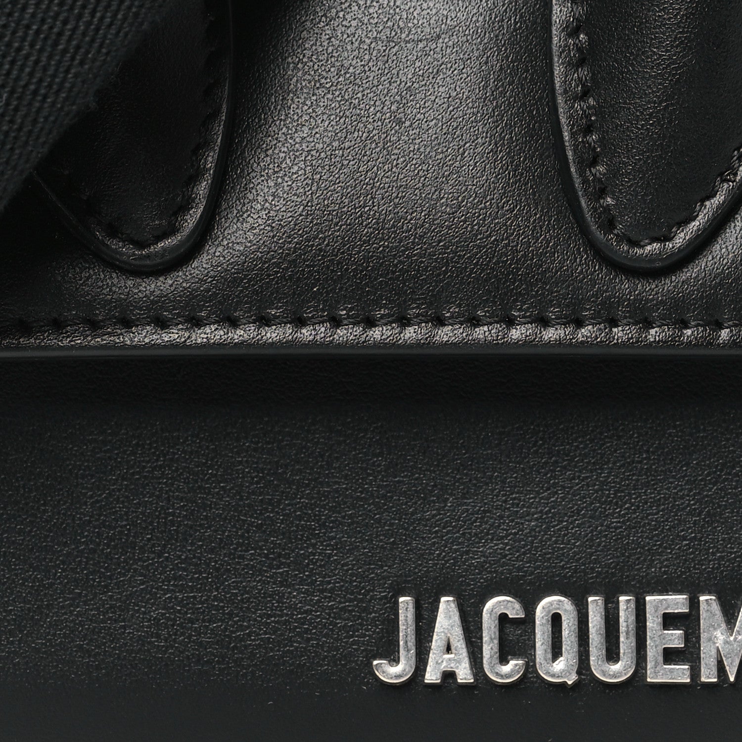 Jacquemus Smooth Calfskin Le Chiquito Homme Black 7 of 9